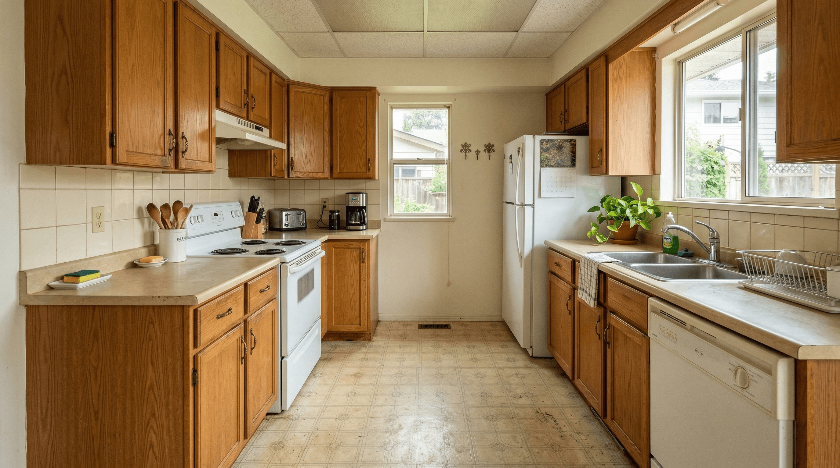 Room before renovation